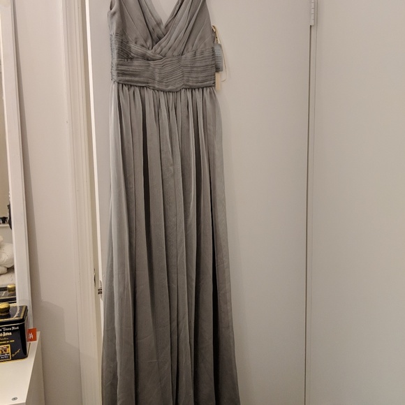 Grey Bridesmaid Dress - Picture 4 of 6